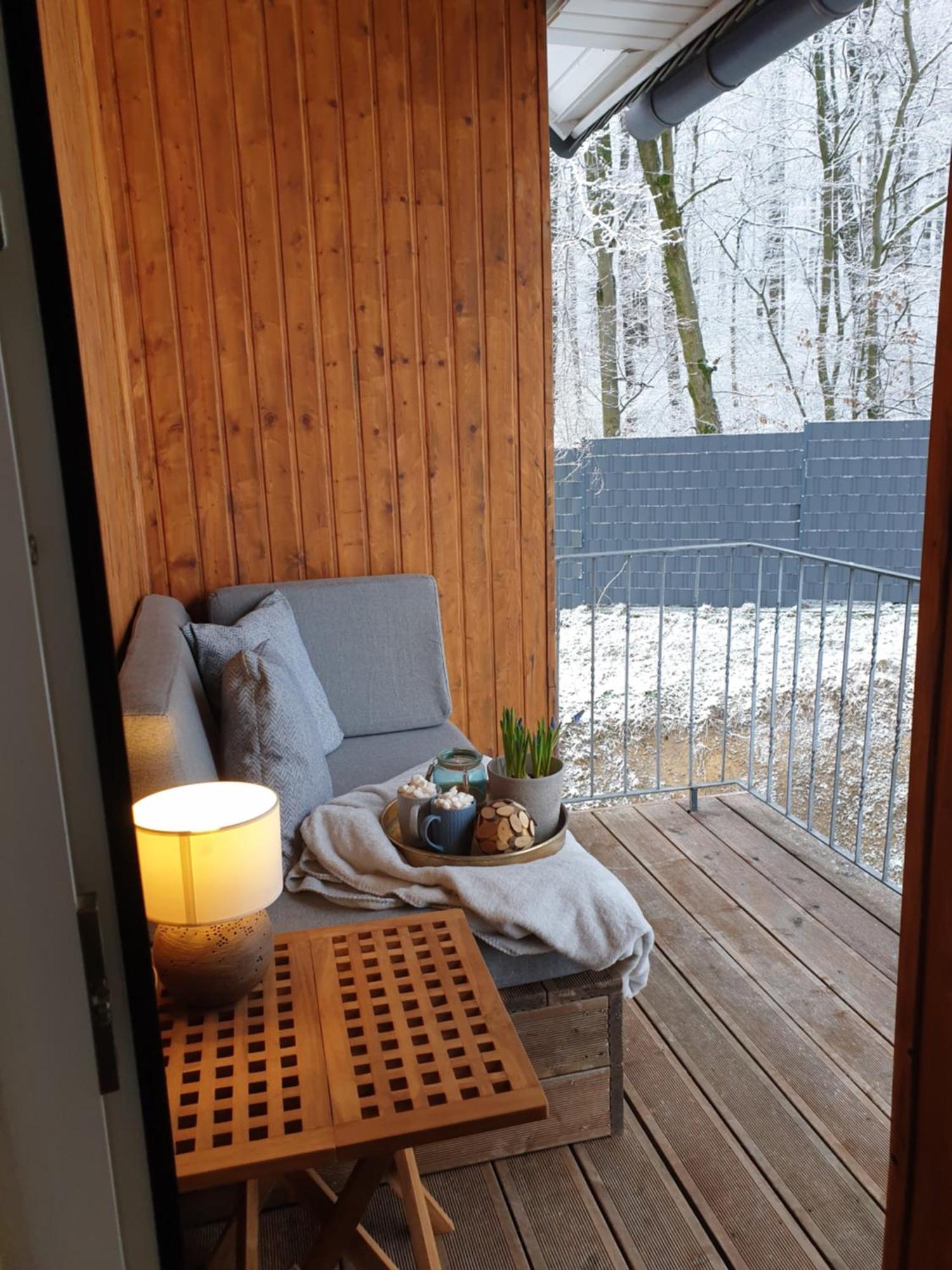 Fewo Winter In Der Villa Waldrand Mit Zwei Balkonen Бад-Вюнненберг Экстерьер фото