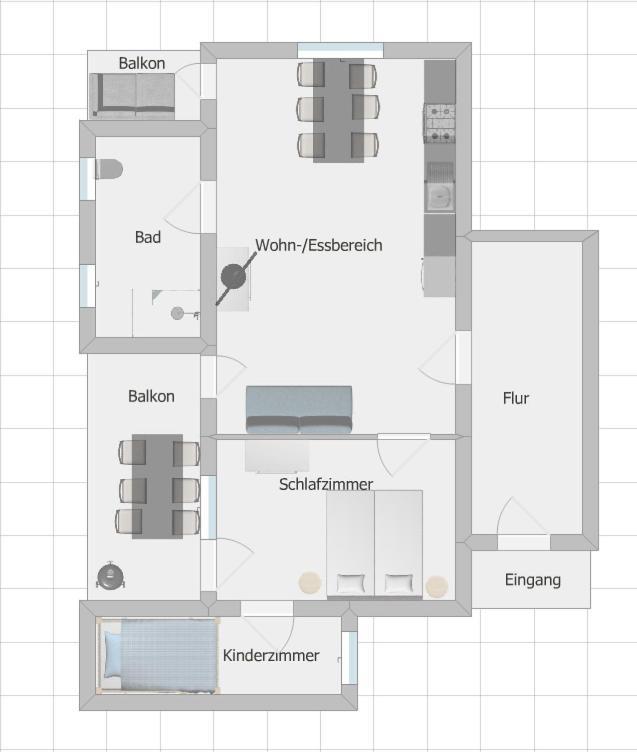 Fewo Winter In Der Villa Waldrand Mit Zwei Balkonen Бад-Вюнненберг Экстерьер фото